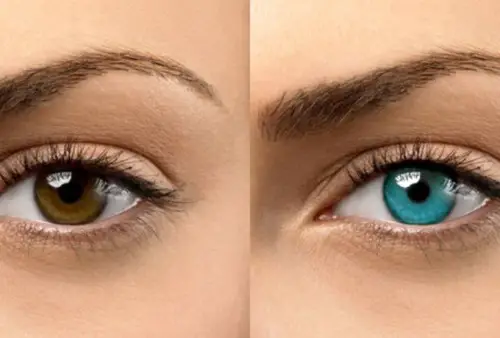 How to change eye color with honey water