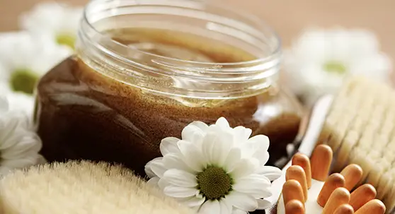 Coconut Oil Body Scrub for Eczema